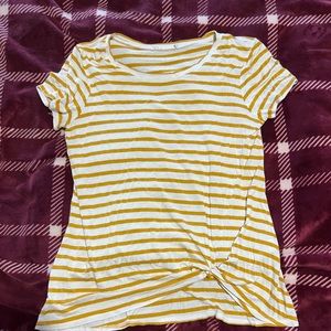 Yellow Striped Shirt